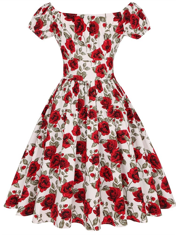 Rockabilly Women Swing Dress